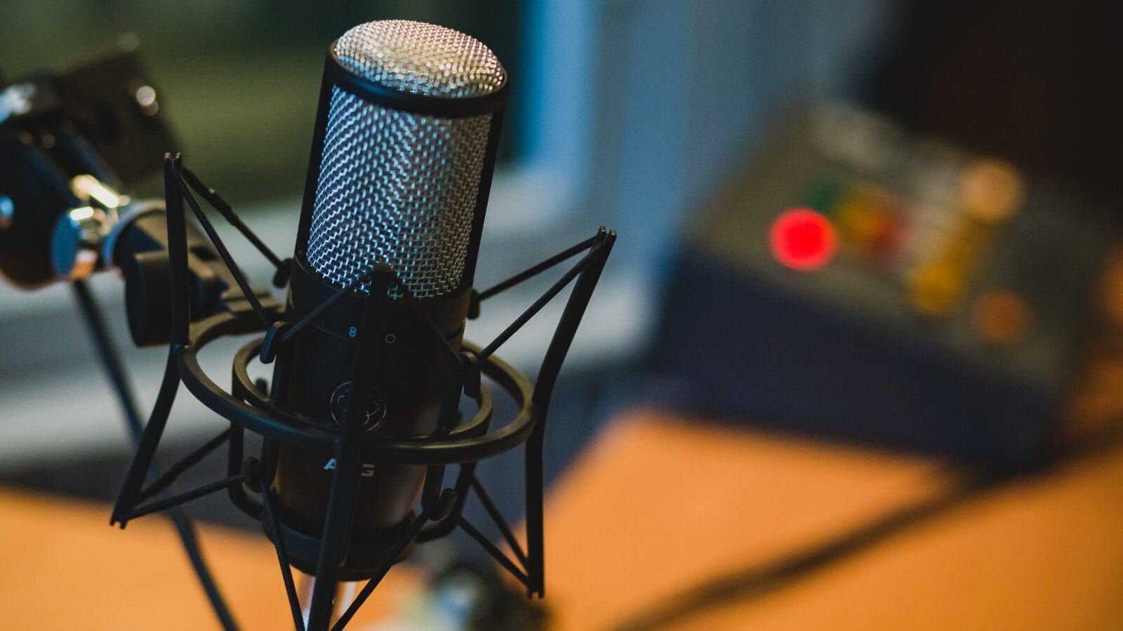 radio station's microphone