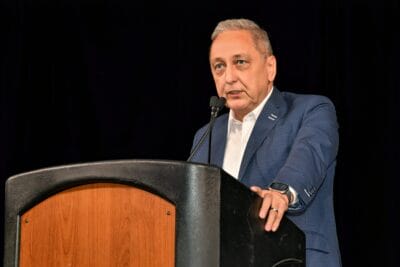 Speaker at graduation